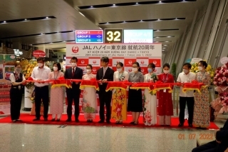 Lễ Kỷ niệm 20 năm mở đường bay Hà Nội – Tokyo (Narita) của Japan Airlines